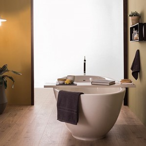 Vasca da bagno in pietraluce 180x85 free-standing Globo Bowl